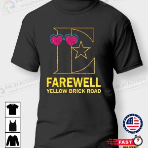 Elton John Farewell Tour Farewell Yellow Brick Road Tour 2022 T-shirt