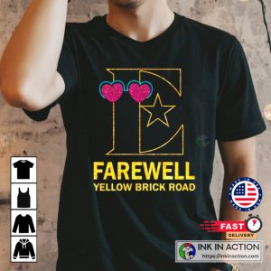 Elton John Farewell Tour Farewell Yellow Brick Road Tour 2022 T-shirt