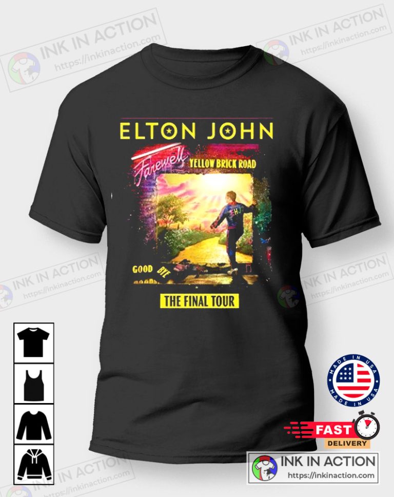 Elton John Farewell Tour Yellow Brick Road The Final Tour 2022 - Ink In ...