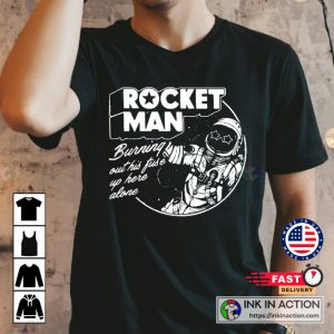 Rocketman Elton John Rocketman Lyrics T-shirt