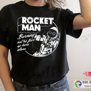 Elton John Elton John Rocketman Lyrics Tshirt 3