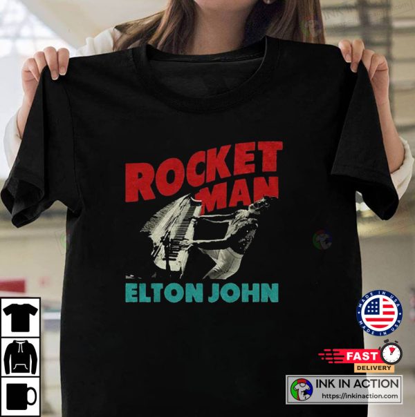 Rocketman Elton John Rocketman Piano Essential T-shirt