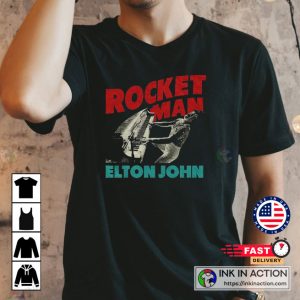 Elton John Elton John Rocketman Piano Tshirt 4