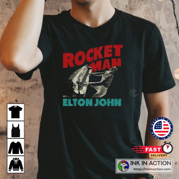 Rocketman Elton John Rocketman Piano Essential T-shirt