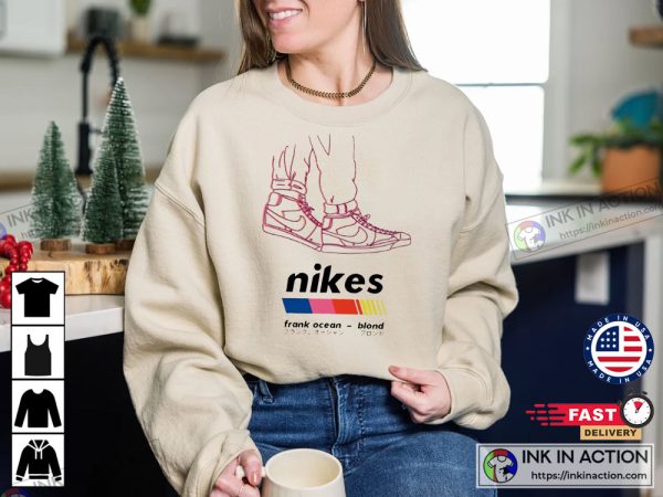 Frank Ocean Nikes Sweatshirt Vintage Style