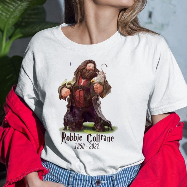 Good Bye Robbie Coltrane 1950 2022 Giant Hagrid Hogwarts T-shirt