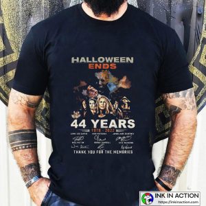 Halloween Ends 44 Years Vintage T Shirt 3