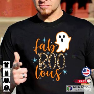 Halloween Fab Boo Lous Shirt Boo Shirt Halloween Tshirt 1