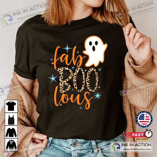 Fab Boo Lous Boo Halloween Funny T-shirt