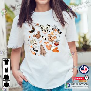 Halloween The Most Magical Place On Earth Best Day Ever Mouse Mickey T-shirt