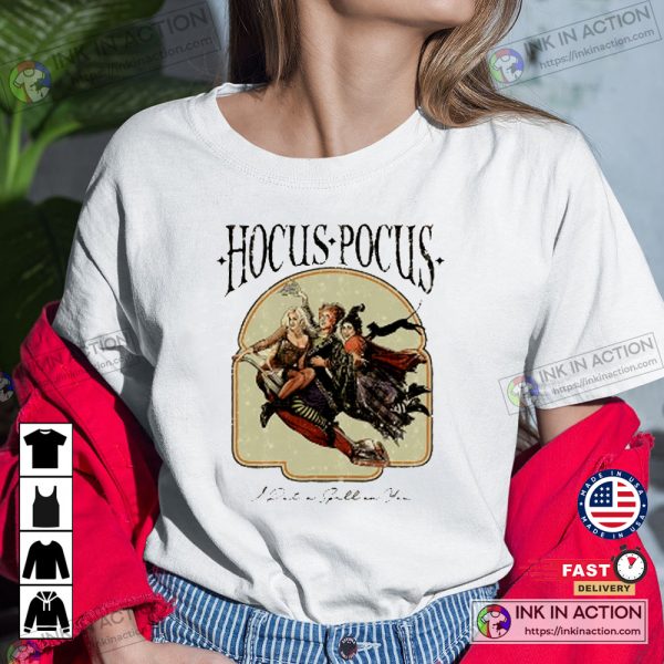 Halloween Movie Hocus Pocus Sanderson Sisters Vintage T-shirt