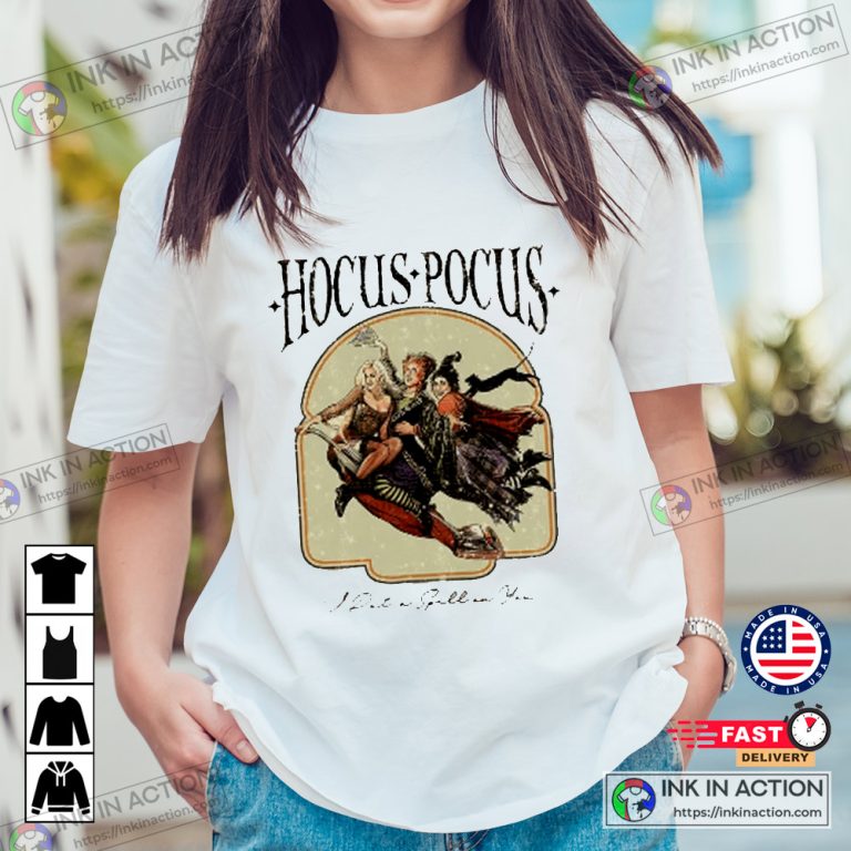 Halloween Movie Hocus Pocus Sanderson Sisters Vintage T-shirt - Print ...