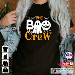 Halloween The Boo Crew Halloween Family Matching Halloween Party Tshirt 3