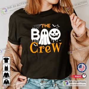 Halloween The Boo Crew Family Matching Halloween Party T-shirt