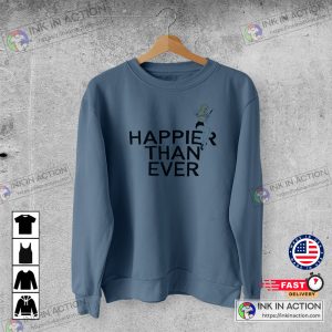 Happier Than Ever Album Cover Tshirt 3