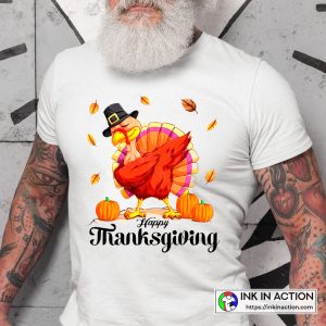 Happy Thanksgiving Turkey Vintage T-Shirt