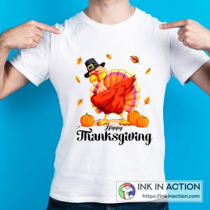 Happy Thanksgiving Turkey Vintage T-Shirt