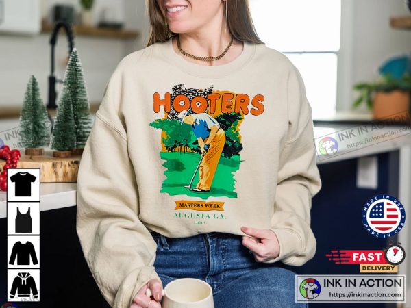 Hooters 90s Golf Vintage Graphic Shirt
