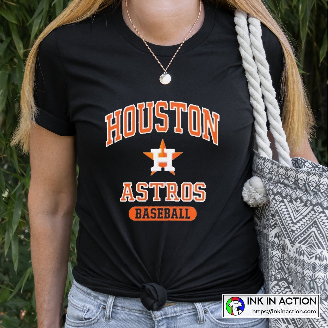 Houston Astros Baseball Team Signatures T-Shirt - TeeNavi