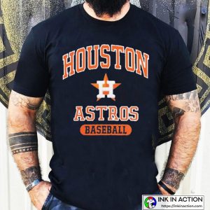 Houston Astros Baseball Love My Astros T-Shirt - Ink In Action