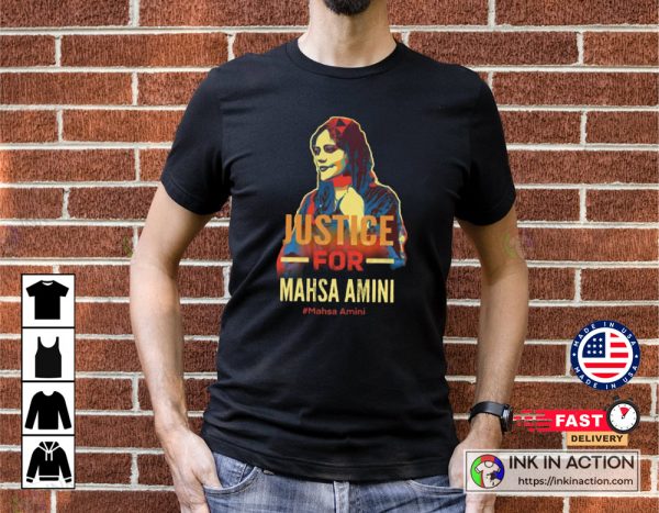 Justice For Mahsa Amini T-Shirt