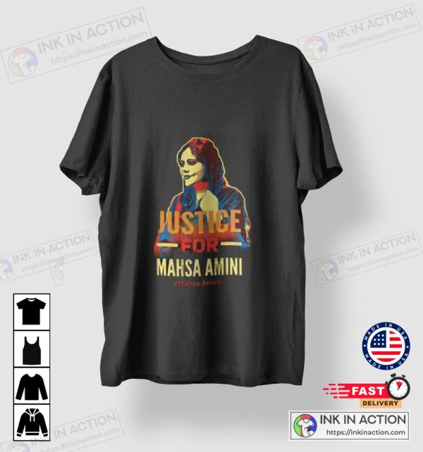 Justice For Mahsa Amini T-Shirt