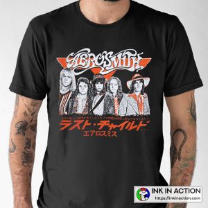 Last Child Aerosmith Full Black Essential T shirt 2