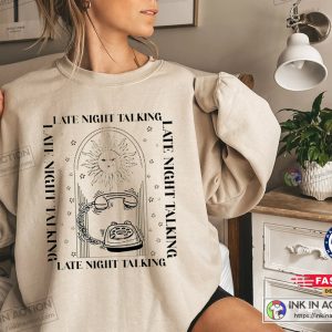 Late Night Talking Graphic Vintage Sweatshirt