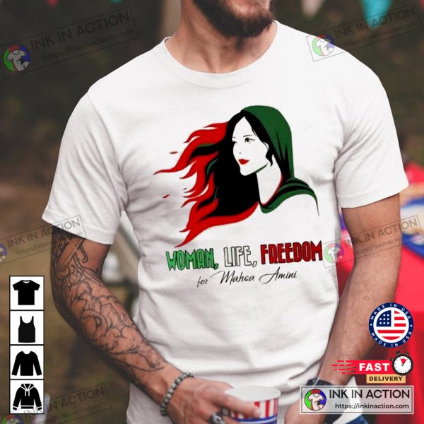 Mahsa Amini Fight for Freedom Essential T-shirt