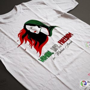 Mahsa Amini Fight for Freedom Essential T shirt 4