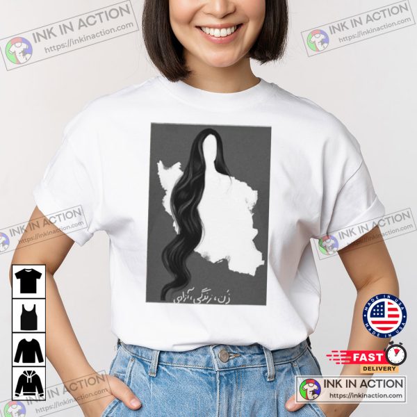 Mahsa Amini Fight For Freedom Freedom for Iran Protest T-shirt