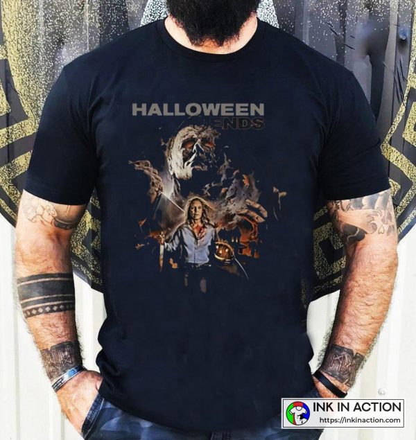 Michael Myers Halloween Ends Halloween Ends Horror Movie 2022 Vintage T-Shirt