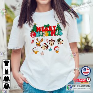Mickey And Friend Christmas Disney Happy Christmas happy xmas Tshirt 1 1