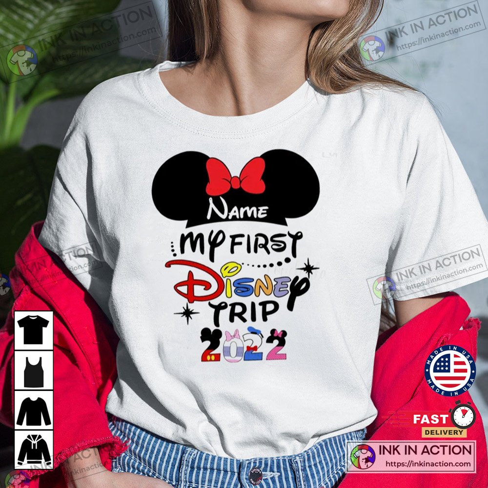 Disney Matching Shirts Mickey Ears Castle - Disney Family Shirts - Matching  Family Shirts Personalized Disney Shirts