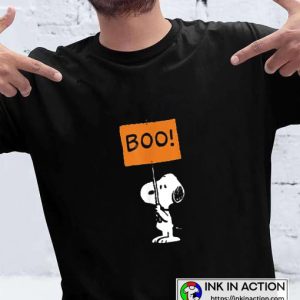 Peanuts Halloween Snoopy Boo Essential T Shirt 4