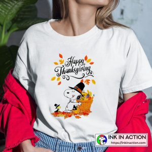 Peanuts Thanksgiving Day Comfortable T-shirt