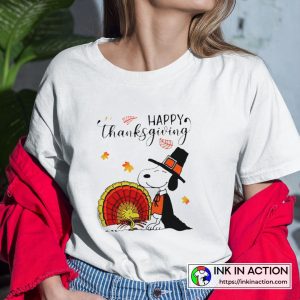 Peanuts Thanksgiving Charlie Brown And Snoopy Thanksgiving Vibes T-shirt