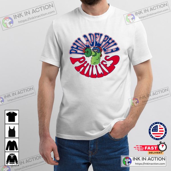 Philadelphia Baseball Phillie Phanatic Cartoon Phillies Team MLB 2022 Sweatshirt T-shirt