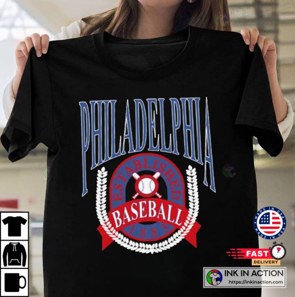 Philadelphia Phillies Baseball 1883 Vintage Best Sweatshirt, T-shirt