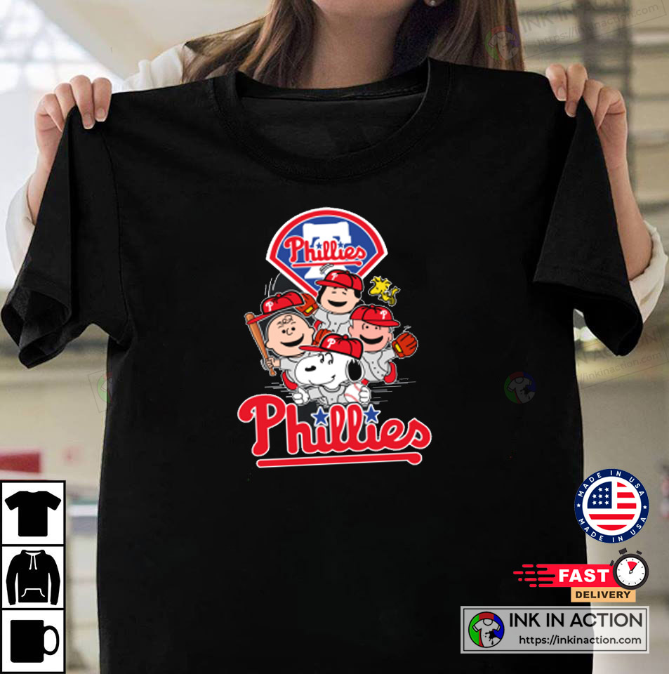 Phillies Baseball Cropped Crew Neck Tshirt T-Shirt Classic in 2023
