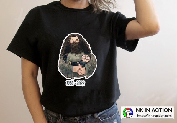 RIP Hagrid Robbie Coltrane 1950 2022 Thank You For Memories Simple T-shirt