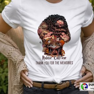 RIP Robbie Coltrane 1950 2022 Thank You For The Memories Harry Porter Movie Comfortable T-shirt