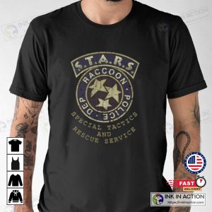 Raccoon – Resident Evil Raccoon Police Dept Special Tactics and Rescue Service STARS Essential T-Shirt