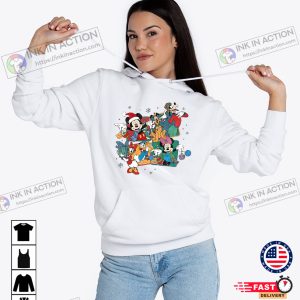 Retro Disney Mickey And Friends Christmas Sweater Sweatshirt 3