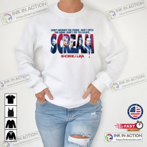Scream Movie Scream Merch Vintage Sweatshirt T-shirt