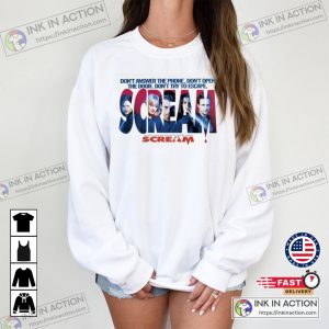 Scream Movie Scream Merch Vintage Sweatshirt T-shirt