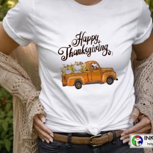 Snoopy Dog The Peanuts Movie Peanuts Thanksgiving Comfortable T Shirt 3