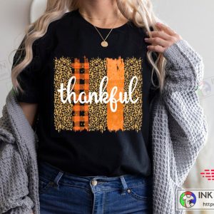 Thankful be thankful Thanksgiving Tshirt Fall Autumn Tshirt For Women Thanksgiving Top Thankful Top Fall Fashion Women 3