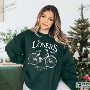 The Losers Club Sweatshirt Vintage Bike Scary Movies Horror 1