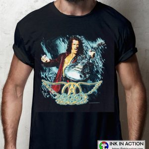 Vintage Aerosmith Joe Perry Nine Lives Tour Essential T Shirt 2